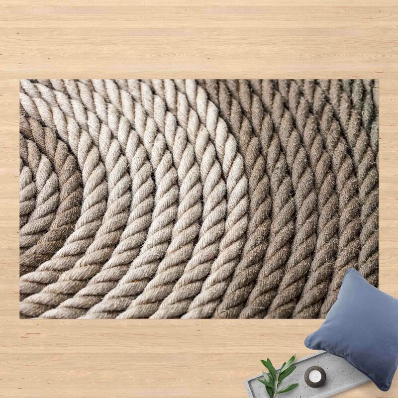 

Bilderwelten - Alfombras vinílicas - Heavy Fishing Rope With Soul - Apaisado 2:3 Dimensión LxA: 140cm x 210cm