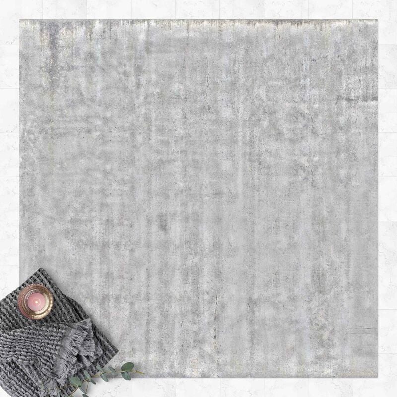 

Alfombras vinílicas - High Wall With Concrete Look - Cuadrado 1:1 Dimensión LxA: 100cm x 100cm