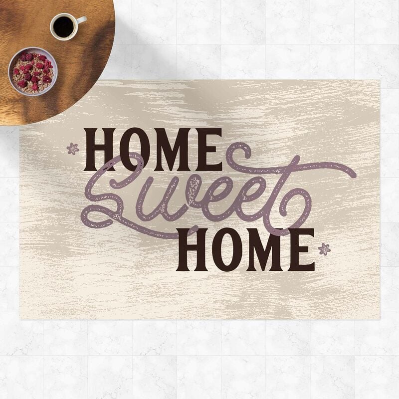 

Alfombras vinílicas - Home sweet home shabby white - Apaisado 2:3 Dimensión LxA: 40cm x 60cm