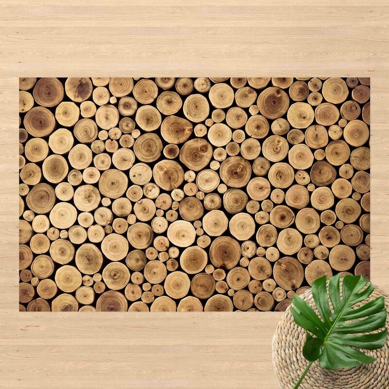

Alfombras vinílicas - Homey Firewood - Apaisado 2:3 Dimensión LxA: 100cm x 150cm