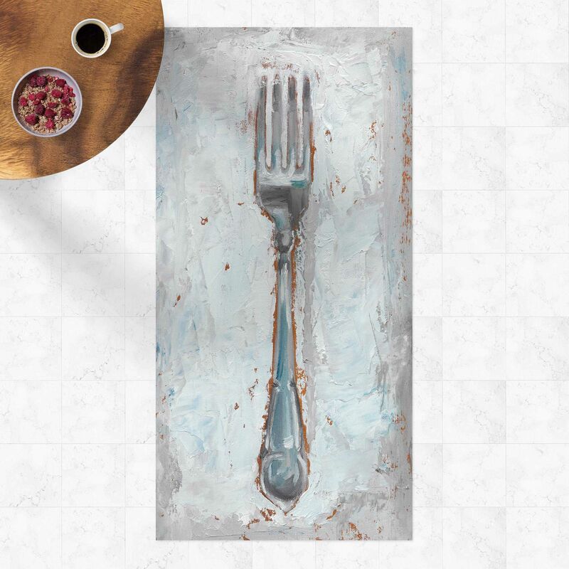

Bilderwelten - Alfombras vinílicas - Impressionistic Cutlery - Fork - Alto 2:1 Dimensión LxA: 260cm x 130cm