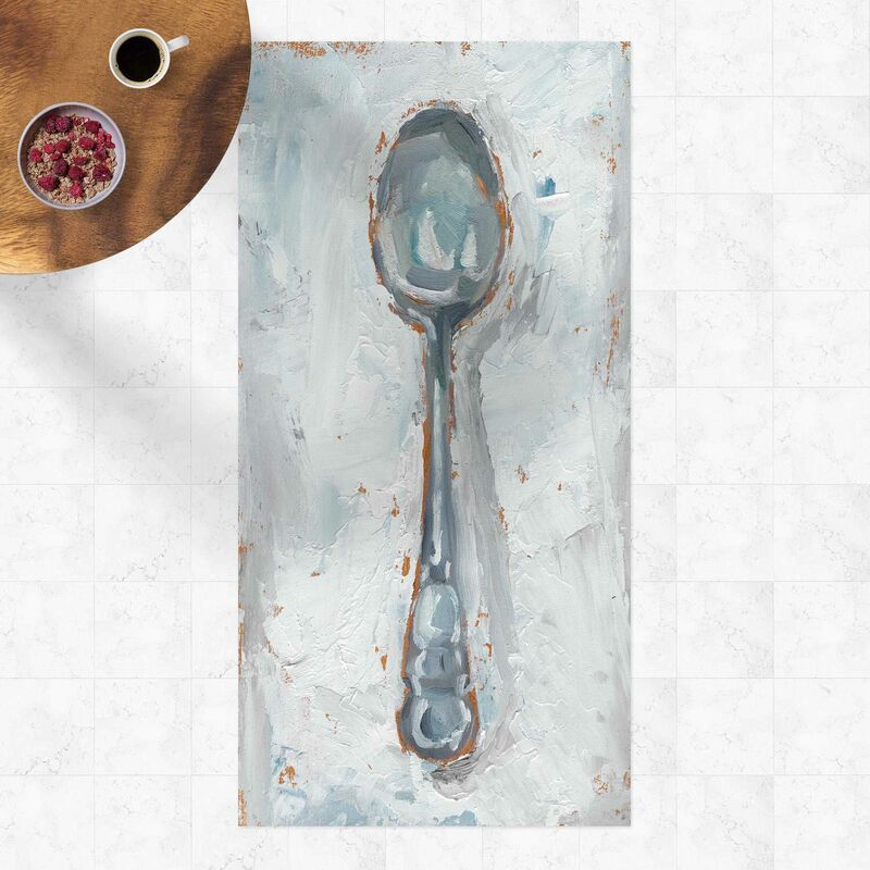 

Alfombras vinílicas - Impressionistic Cutlery - Spoon - Alto 2:1 Dimensión LxA: 100cm x 50cm