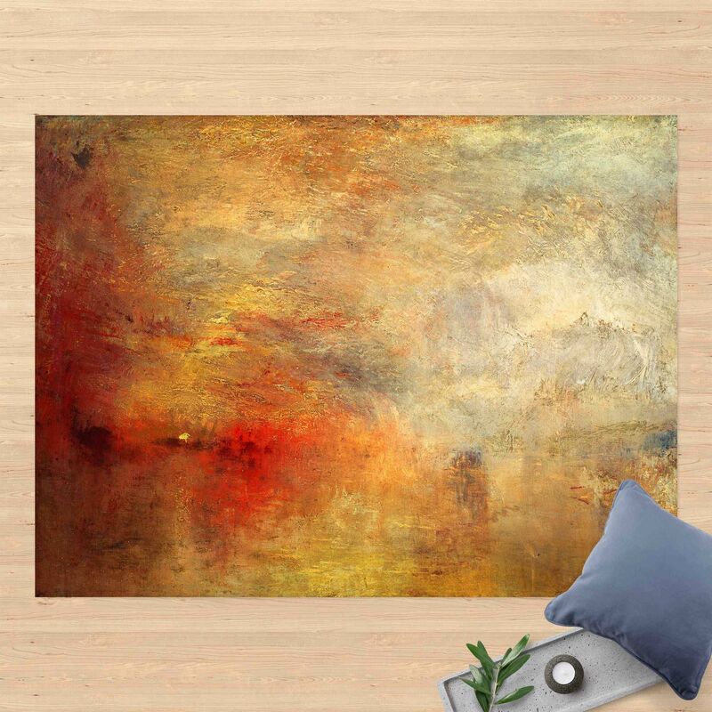 

Alfombras vinílicas - Joseph Mallord William Turner - Sunset Over A Lake - Apaisado 3:4 Dimensión LxA: 120cm x 160cm