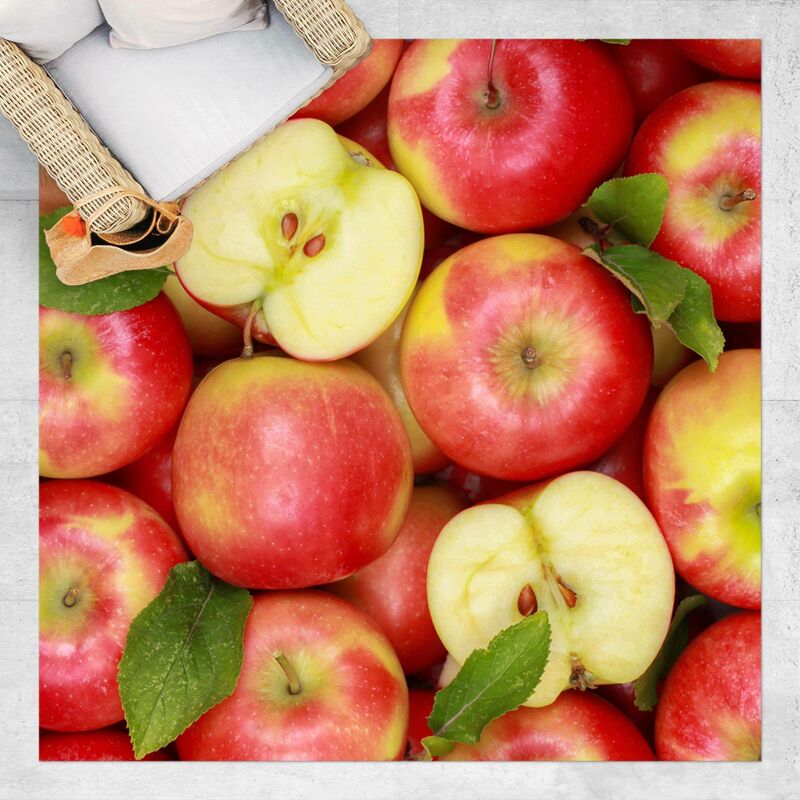 

Alfombras vinílicas - Juicy Apples - Cuadrado 1:1 Dimensión LxA: 100cm x 100cm