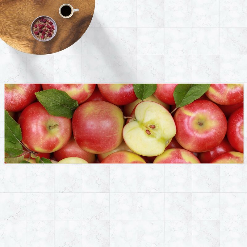 

Alfombras vinílicas - Juicy Apples - Panorama Formato apaisado Dimensión LxA: 90cm x 270cm