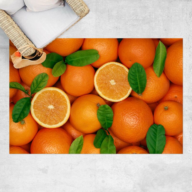 

Alfombras vinílicas - Juicy Oranges - Apaisado 2:3 Dimensión LxA: 80cm x 120cm