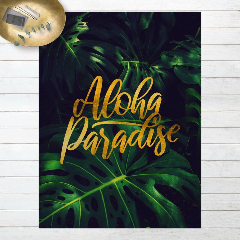 

Alfombras vinílicas - Jungle - Aloha Paradise - Alto 4:3 Dimensión LxA: 180cm x 135cm