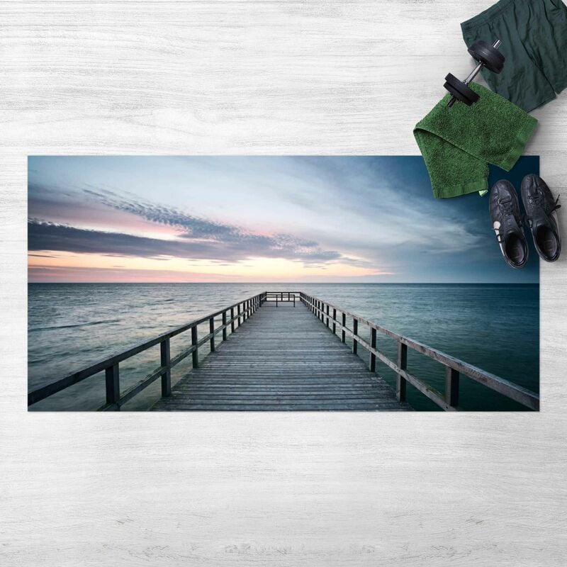 

Alfombras vinílicas - Landing Bridge Boardwalk - Apaisado 1:2 Dimensión LxA: 60cm x 120cm