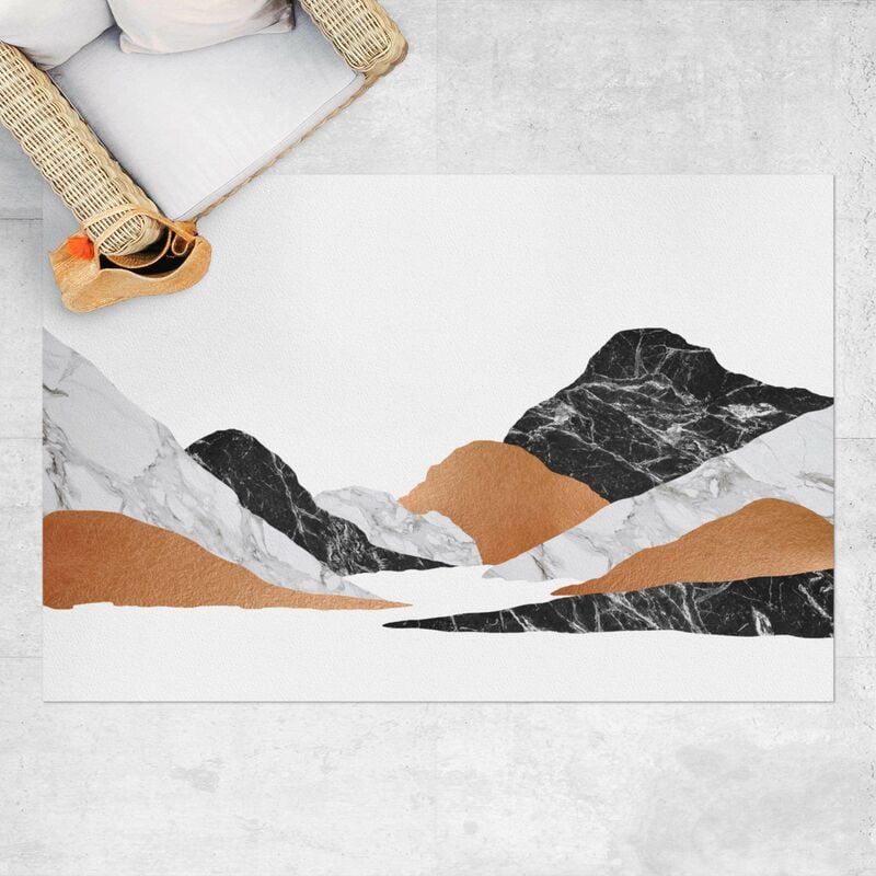 

Alfombras vinílicas - Landscape In Marble And Copper II - Apaisado 2:3 Dimensión LxA: 120cm x 180cm