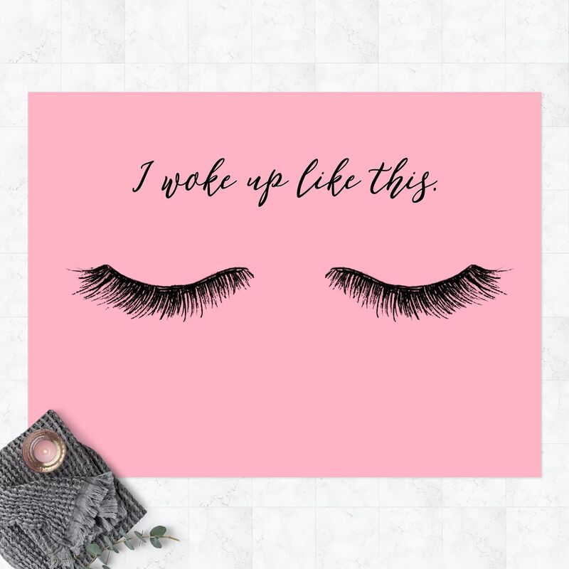 

Alfombras vinílicas - Lashes Talk - Wake Up - Apaisado 3:4 Dimensión LxA: 105cm x 140cm