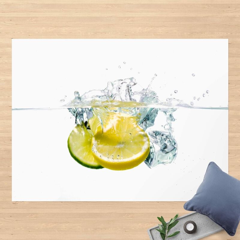 

Alfombras vinílicas - Lemon And Lime In Water - Apaisado 3:4 Dimensión LxA: 135cm x 180cm