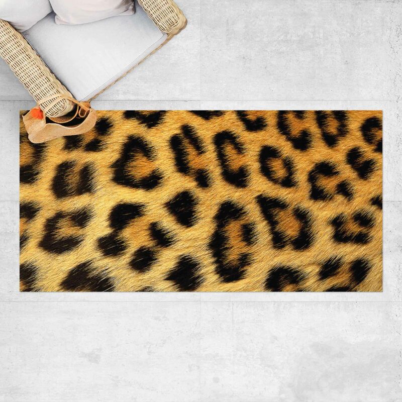 

Alfombras vinílicas - Leopard Skin - Apaisado 1:2 Dimensión LxA: 70cm x 140cm