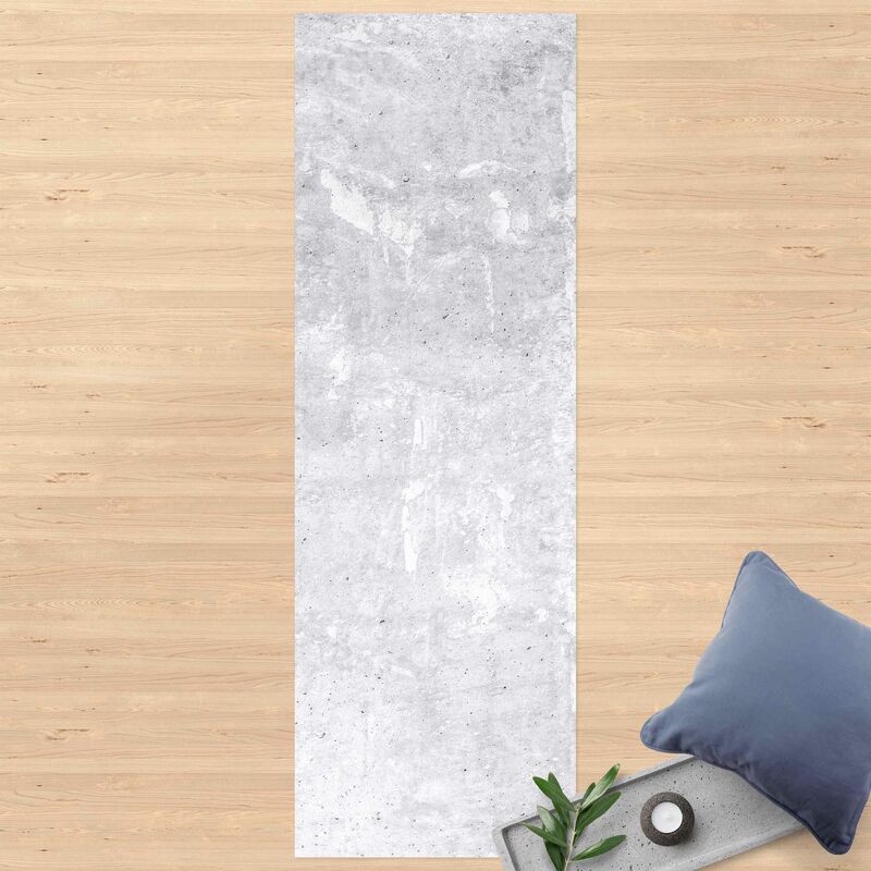 

Bilderwelten - Alfombras vinílicas - Light Grey Concrete Pattern - Panorámico Dimensión LxA: 270cm x 90cm