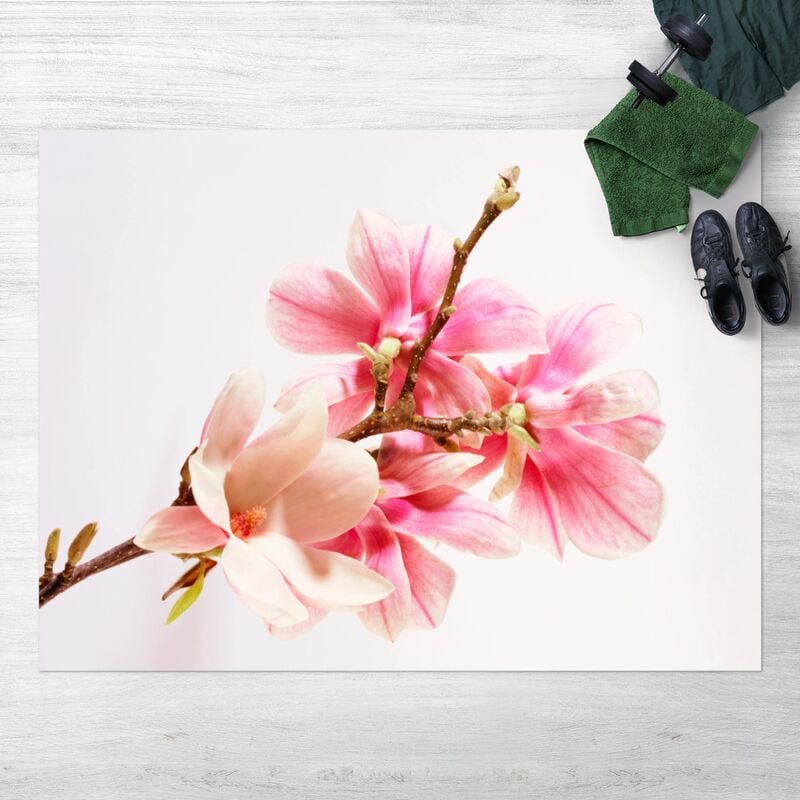 

Alfombras vinílicas - Magnolia Blossom - Apaisado 3:4 Dimensión LxA: 105cm x 140cm