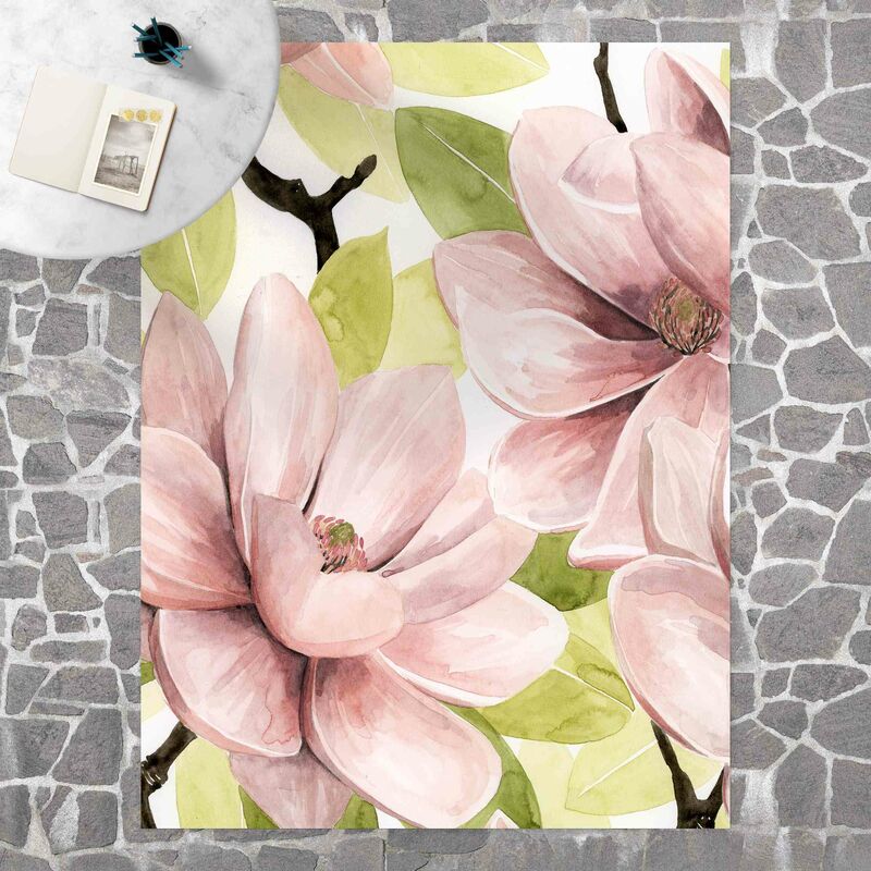 

Alfombras vinílicas - Magnolia Blushing II - Alto 4:3 Dimensión LxA: 80cm x 60cm