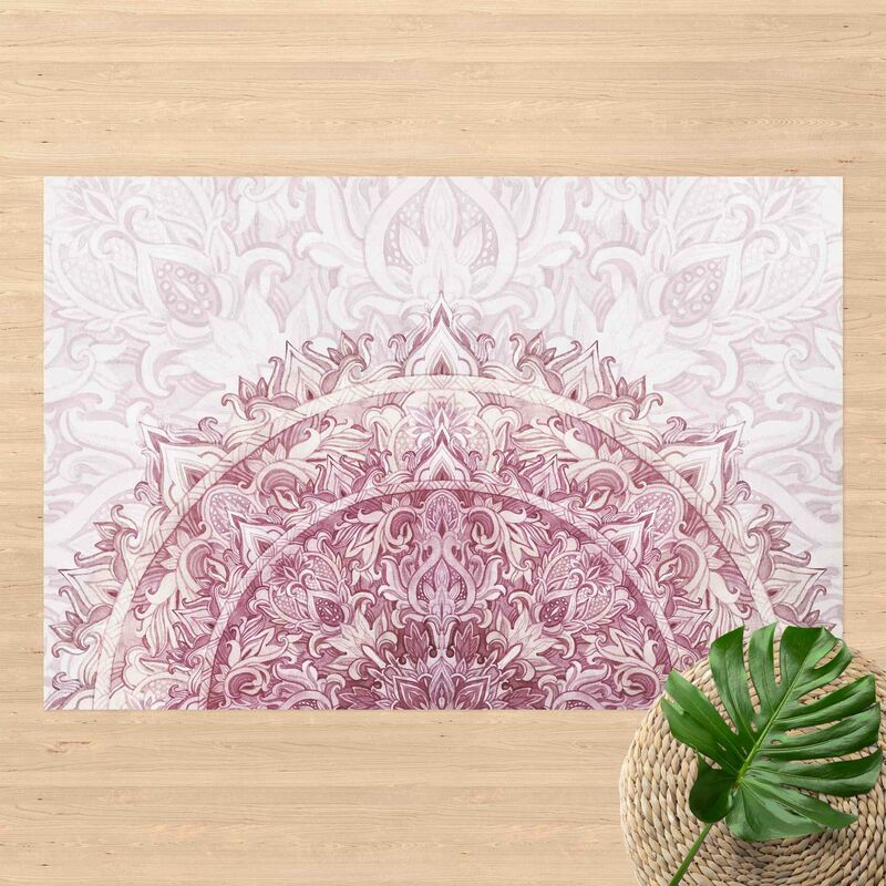 

Alfombras vinílicas - Mandala Watercolour Ornament Red - Apaisado 2:3 Dimensión LxA: 100cm x 150cm