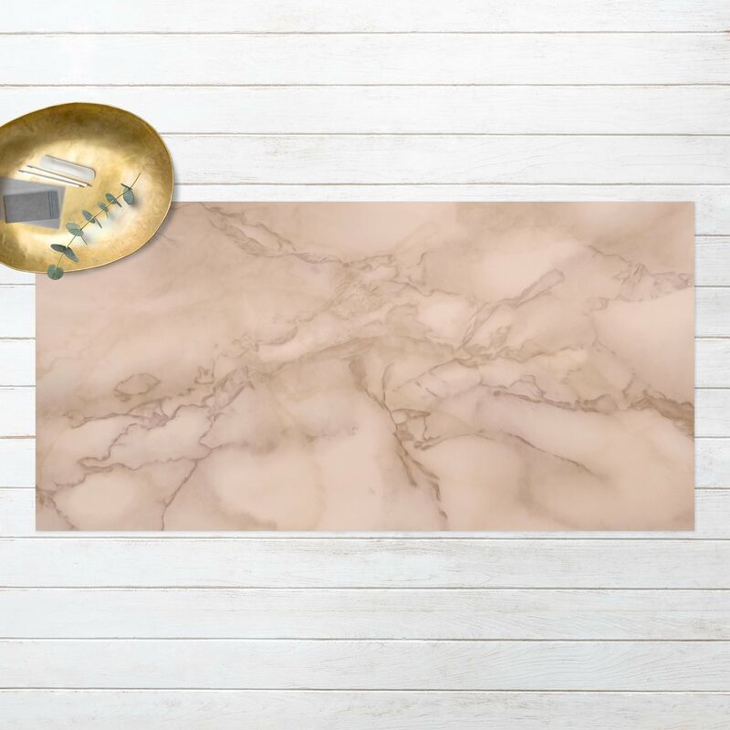 

Bilderwelten - Alfombras vinílicas - Marble Look Gray Brown - Apaisado 1:2 Dimensión LxA: 130cm x 260cm