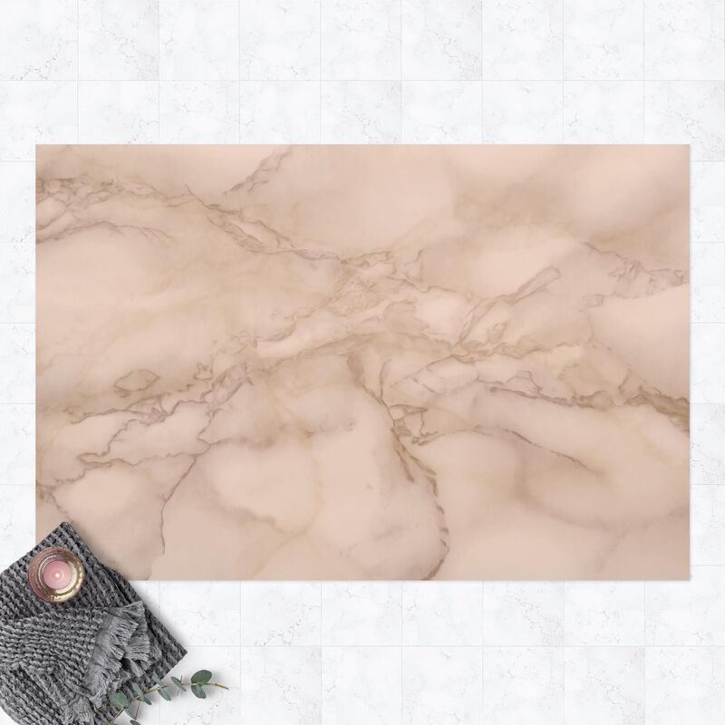 

Alfombras vinílicas - Marble Look Gray Brown - Apaisado 2:3 Dimensión LxA: 100cm x 150cm