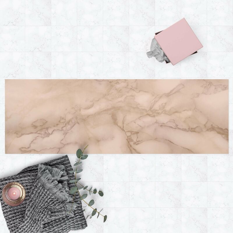 

Alfombras vinílicas - Marble Look Gray Brown - Panorama Formato apaisado Dimensión LxA: 30cm x 90cm