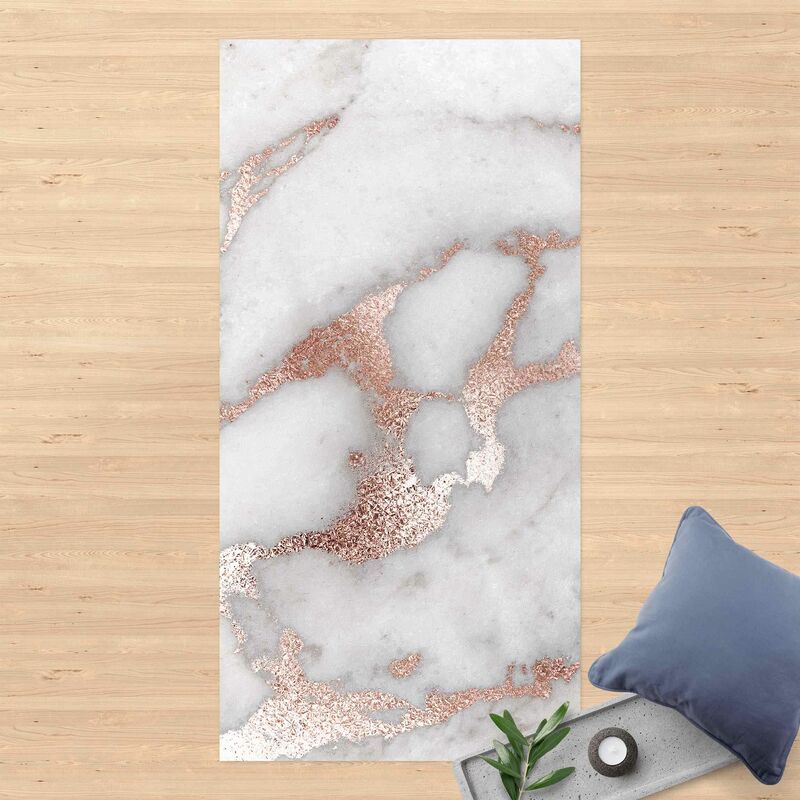

Alfombras vinílicas - Marble Look With Glitter - Alto 2:1 Dimensión LxA: 80cm x 40cm