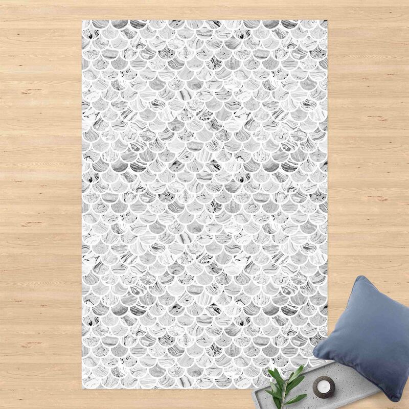 

Alfombras vinílicas - Marble Pattern In Greyscale - Alto 3:2 Dimensión LxA: 120cm x 80cm