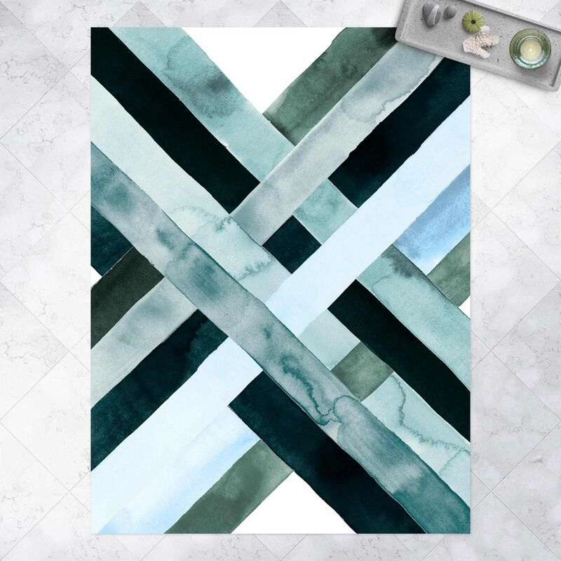 

Alfombras vinílicas - Mesh Of Watercolours - Alto 4:3 Dimensión LxA: 160cm x 120cm