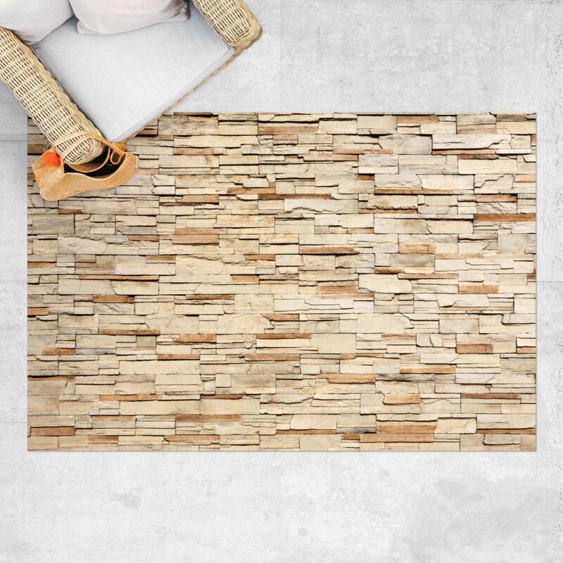 

Alfombras vinílicas - Mexico Stonewall - Apaisado 2:3 Dimensión LxA: 60cm x 90cm