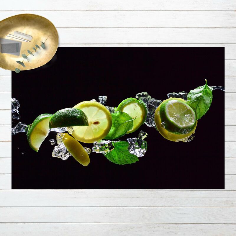 

Bilderwelten - Alfombras vinílicas - Mojito Ingredients - Apaisado 2:3 Dimensión LxA: 140cm x 210cm