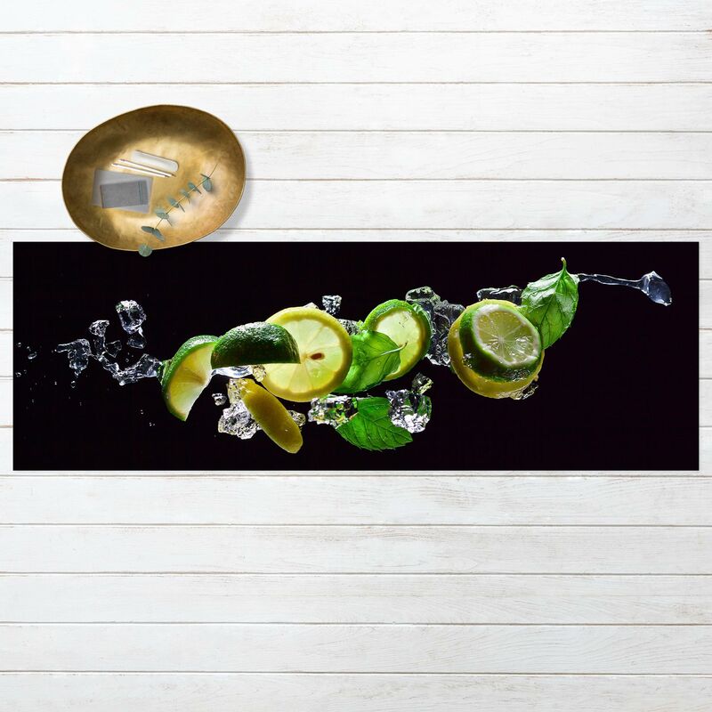 

Alfombras vinílicas - Mojito Ingredients - Panorama Formato apaisado Dimensión LxA: 30cm x 90cm