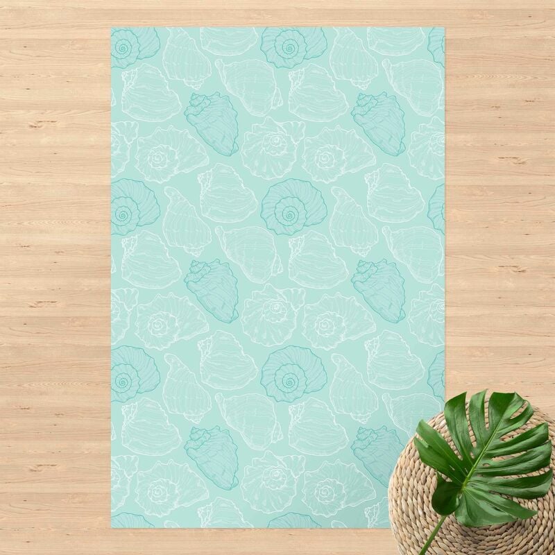 

Alfombras vinílicas - Mollusc Design In Pastel Shades - Alto 3:2 Dimensión LxA: 210cm x 140cm