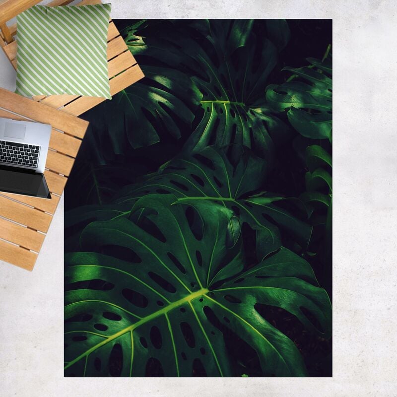 

Alfombras vinílicas - Monstera Jungle - Alto 4:3 Dimensión LxA: 100cm x 75cm