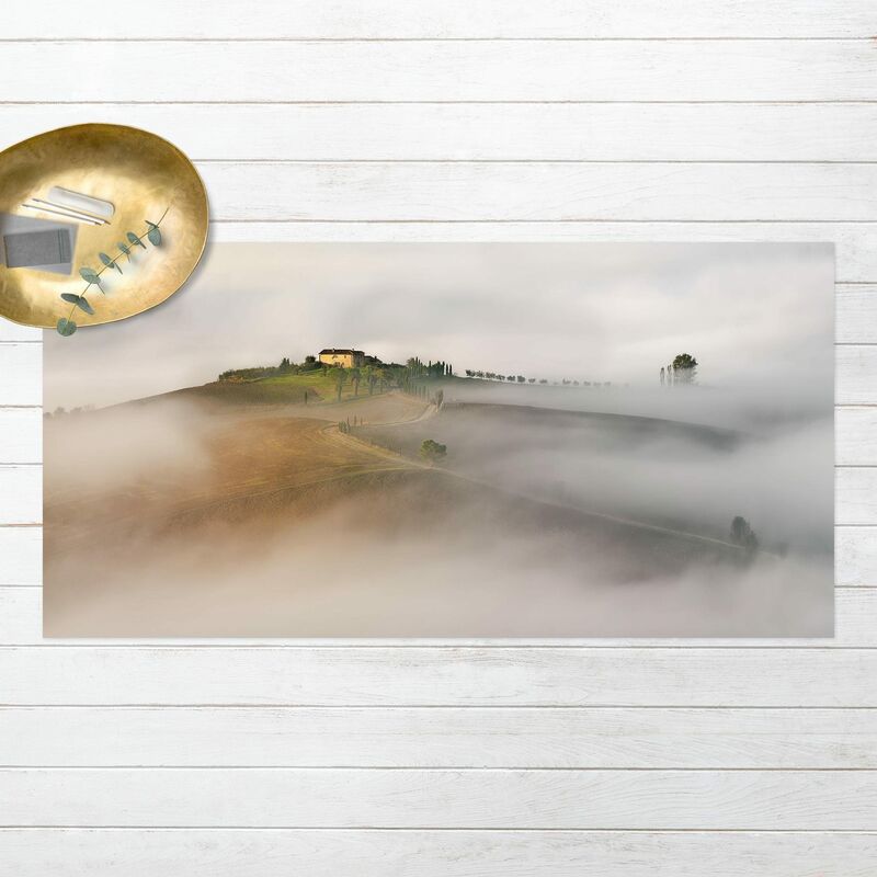 

Bilderwelten - Alfombras vinílicas - Morning Fog In The Tuscany - Apaisado 1:2 Dimensión LxA: 110cm x 220cm