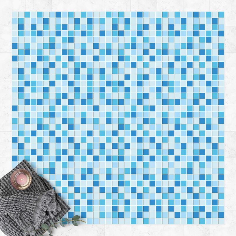 

Alfombras vinílicas - Mosaic Tiles Ocean Sound - Cuadrado 1:1 Dimensión LxA: 140cm x 140cm