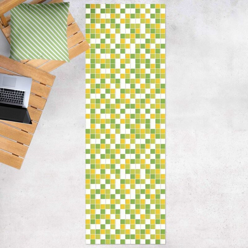 

Bilderwelten - Alfombras vinílicas - Mosaic Tiles Spring Set - Panorámico Dimensión LxA: 240cm x 80cm