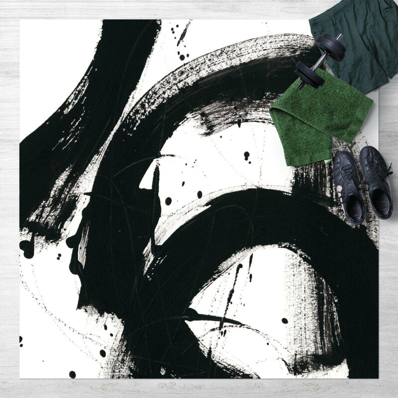 

Bilderwelten - Alfombras vinílicas - Moving Onyx - Cuadrado 1:1 Dimensión LxA: 120cm x 120cm