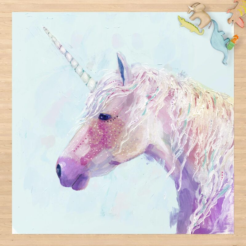 

Alfombras vinílicas - Mystical Unicorn II - Cuadrado 1:1 Dimensión LxA: 80cm x 80cm