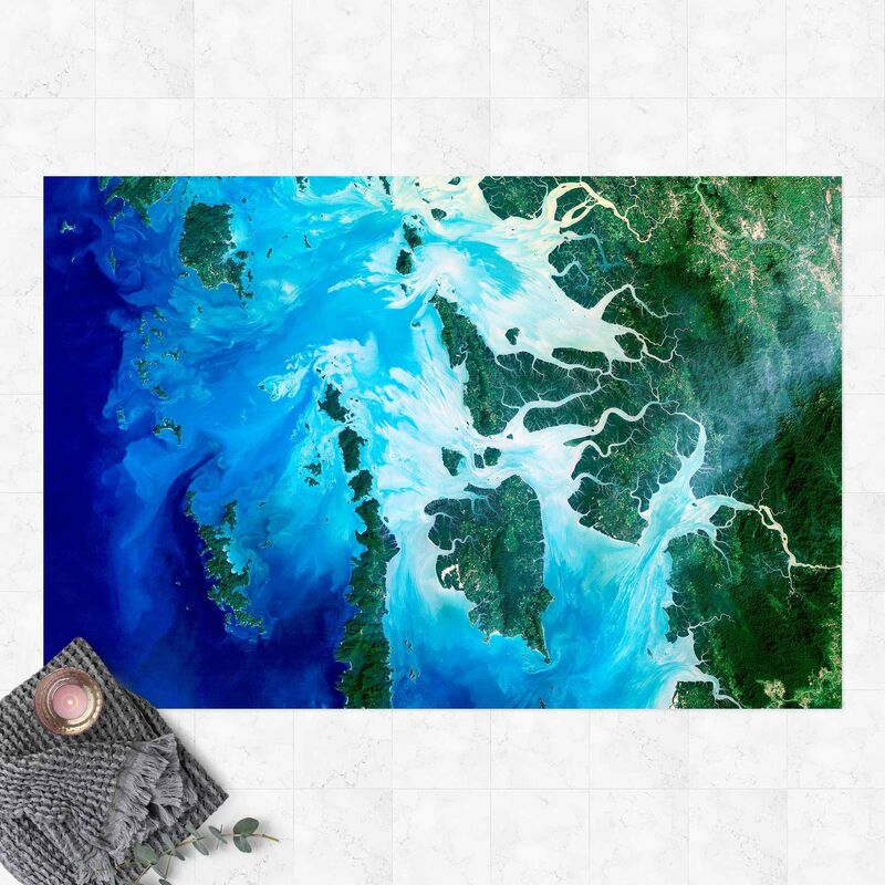 

Alfombras vinílicas - NASA Picture Archipelago Southeast Asia - Apaisado 2:3 Dimensión LxA: 40cm x 60cm