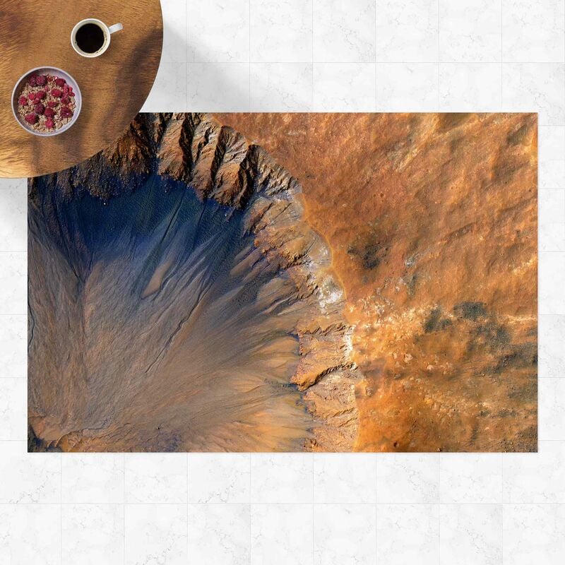 

Alfombras vinílicas - NASA Picture Marsian Crater - Apaisado 2:3 Dimensión LxA: 140cm x 210cm