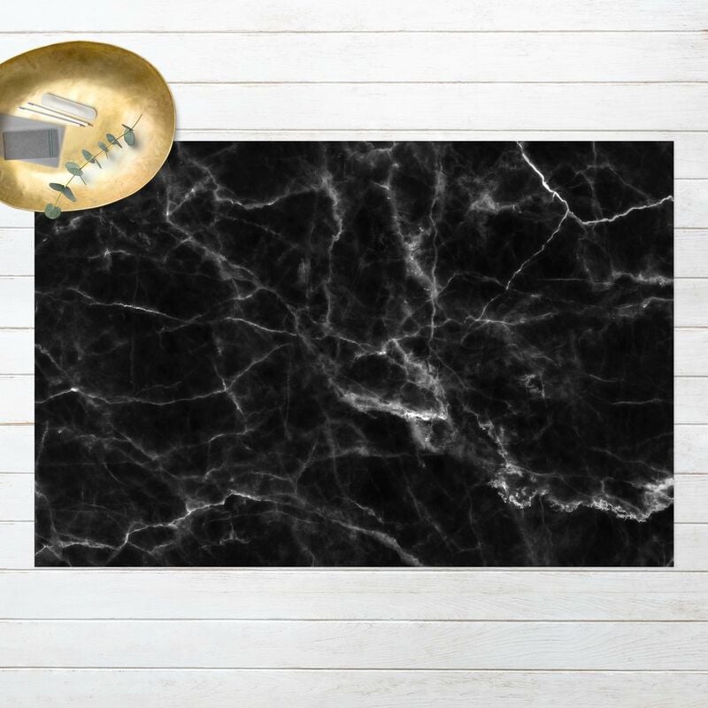 

Alfombras vinílicas - Nero Carrara - Apaisado 2:3 Dimensión LxA: 100cm x 150cm