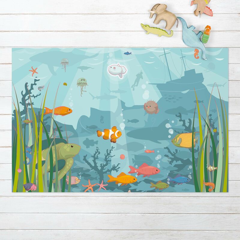 

Alfombras vinílicas - No.EK57 Oceanic Landscape - Apaisado 2:3 Dimensión LxA: 140cm x 210cm