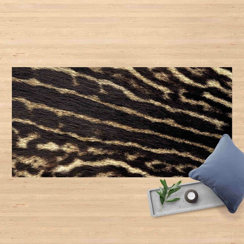 

Alfombras vinílicas - Ocelot Skin - Apaisado 1:2 Dimensión LxA: 50cm x 100cm