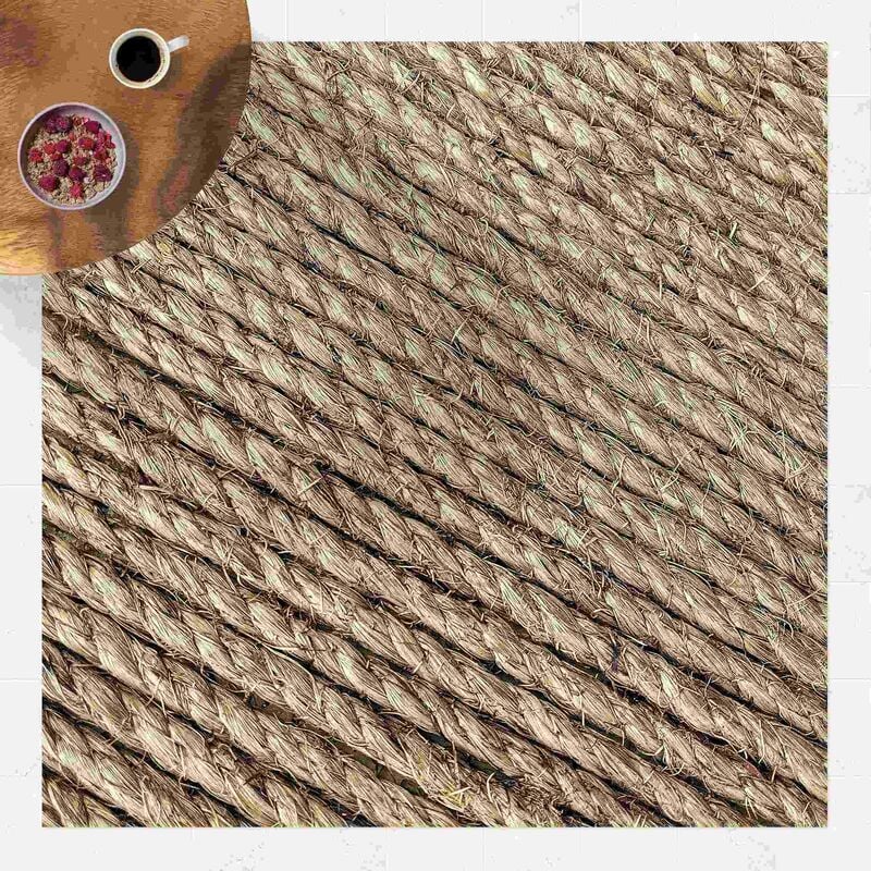 

Alfombras vinílicas - Old Fishing Rope - Cuadrado 1:1 Dimensión LxA: 40cm x 40cm