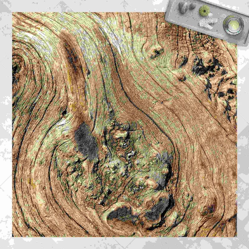 

Alfombras vinílicas - Old Wood Grain - Cuadrado 1:1 Dimensión LxA: 60cm x 60cm