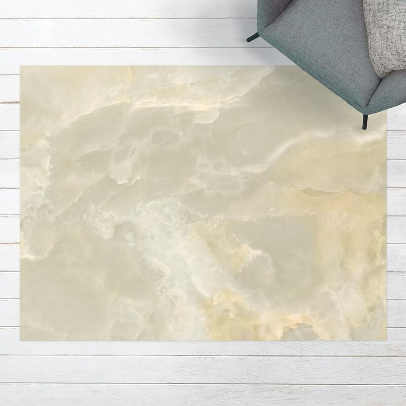 

Alfombras vinílicas - Onyx Marble Cream - Apaisado 3:4 Dimensión LxA: 60cm x 80cm