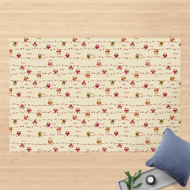 

Alfombras vinílicas - Owl Howl - Apaisado 2:3 Dimensión LxA: 140cm x 210cm
