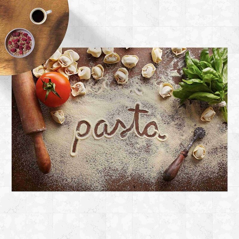 

Alfombras vinílicas - Pasta Italiana - Apaisado 2:3 Dimensión LxA: 60cm x 90cm