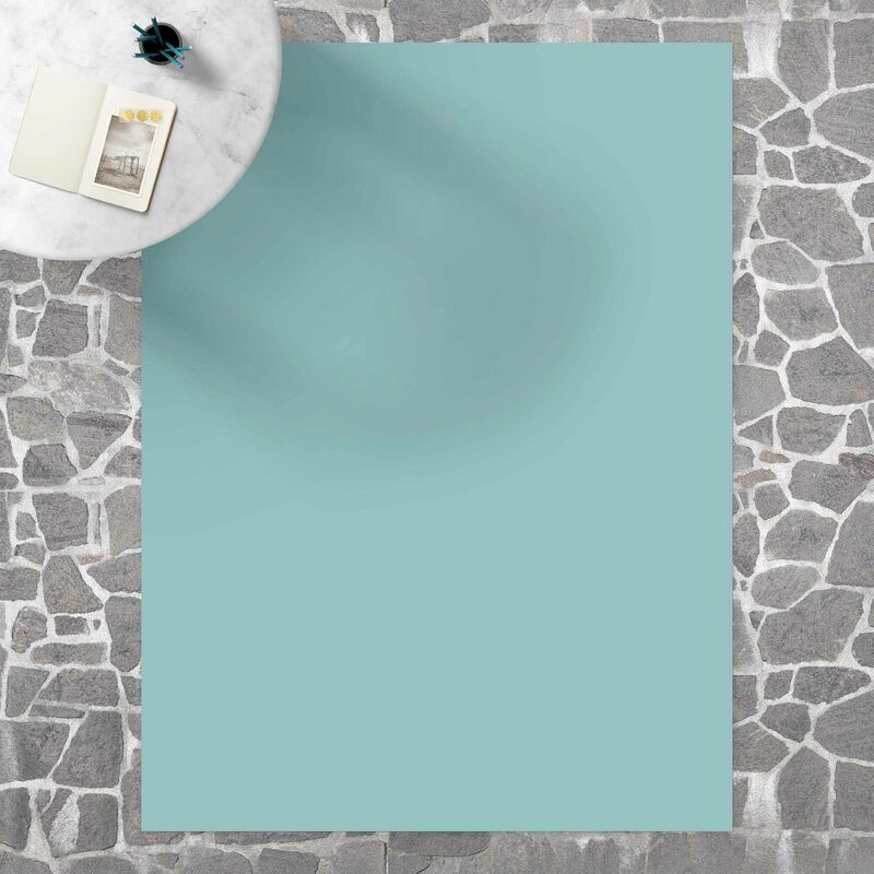 

Alfombras vinílicas - Pastel Turquoise - Alto 4:3 Dimensión LxA: 180cm x 135cm