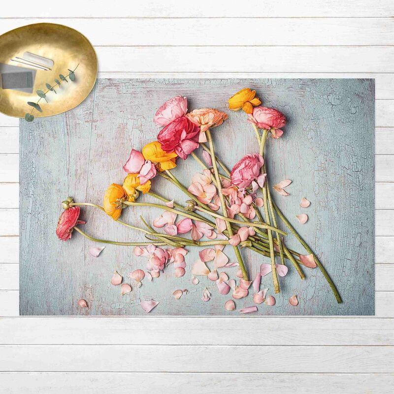 

Alfombras vinílicas - Petals - Apaisado 2:3 Dimensión LxA: 80cm x 120cm