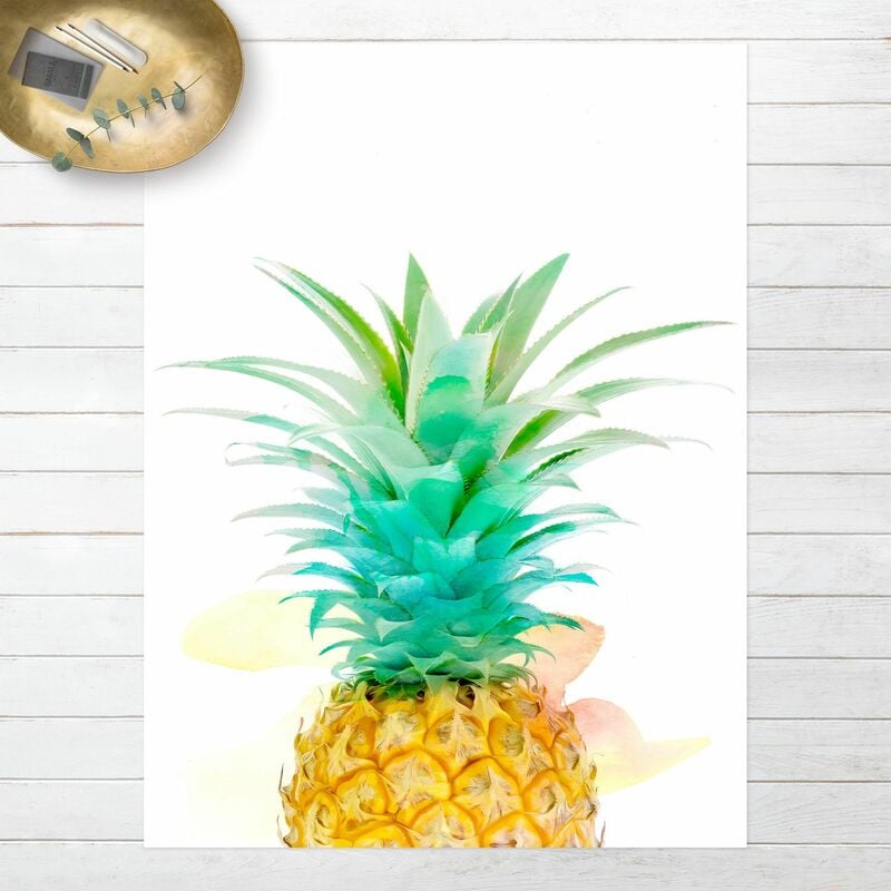 

Alfombras vinílicas - Pineapple Watercolour - Alto 4:3 Dimensión LxA: 100cm x 75cm