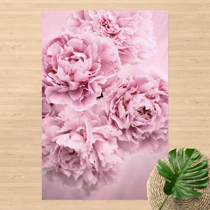 

Alfombras vinílicas - Pink Peonies - Alto 3:2 Dimensión LxA: 60cm x 40cm